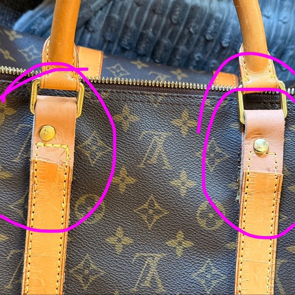 Auth Louis Vuitton Monogram Keepall Bandouliere 55 Boston Bag - Picture 11 of 16